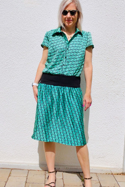 Bluse Como - Schnittmuster mit Add-ON zum Sommerkleid