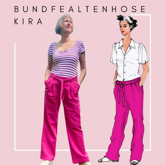 Pleated pants Kira