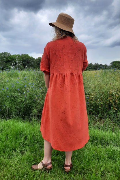 Boho Bluse Milla - Schnittmuster mit Patternhack zum Sommerkleid