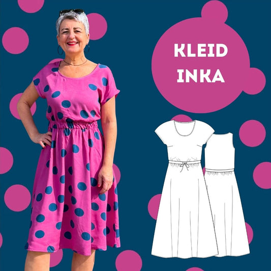 Midi Kleid Inka