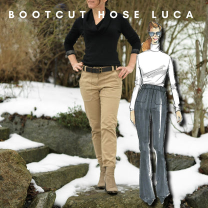 Bootcut Hose Luca