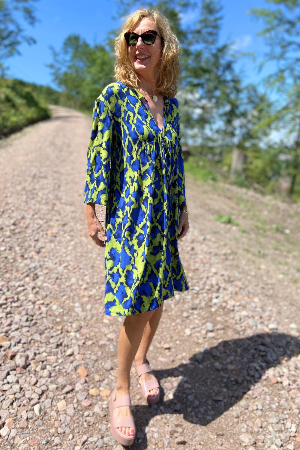 Boho Bluse Milla - Schnittmuster mit Patternhack zum Sommerkleid