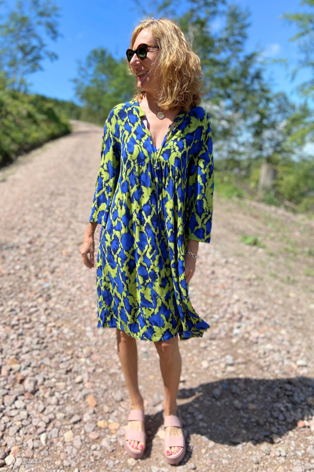 Boho Bluse Milla - Schnittmuster mit Patternhack zum Sommerkleid