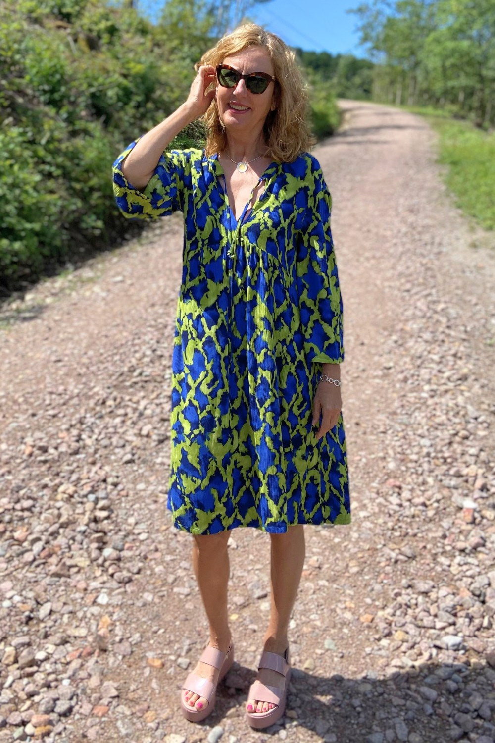 Boho Bluse Milla - Schnittmuster mit Patternhack zum Sommerkleid