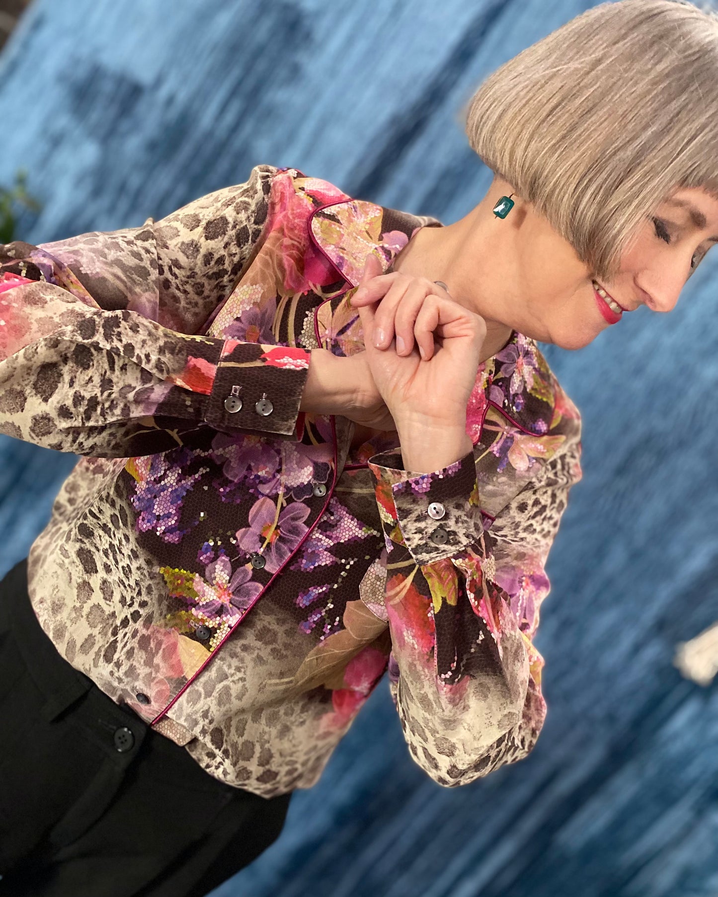 Pyjama-Bluse Patrizia