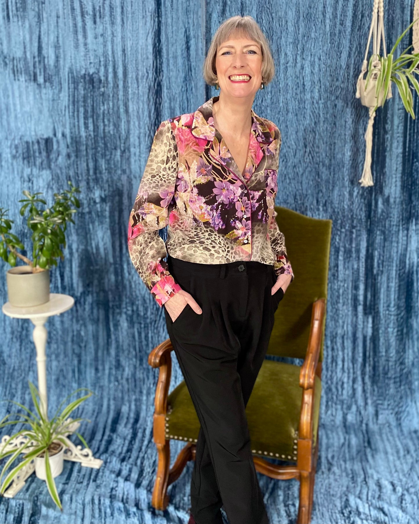 Pyjama-Bluse Patrizia