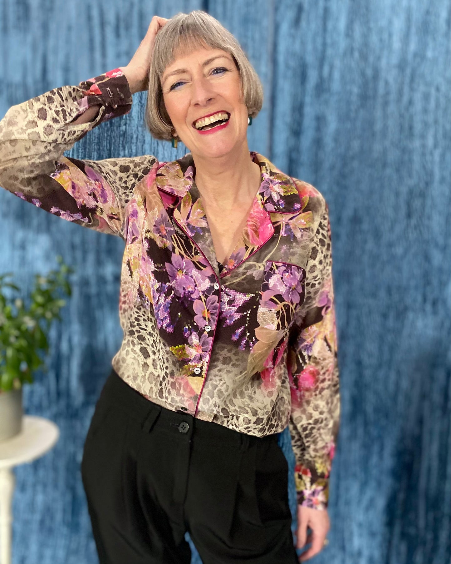 Pyjama-Bluse Patrizia