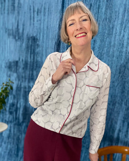 Pyjama-Bluse Patrizia