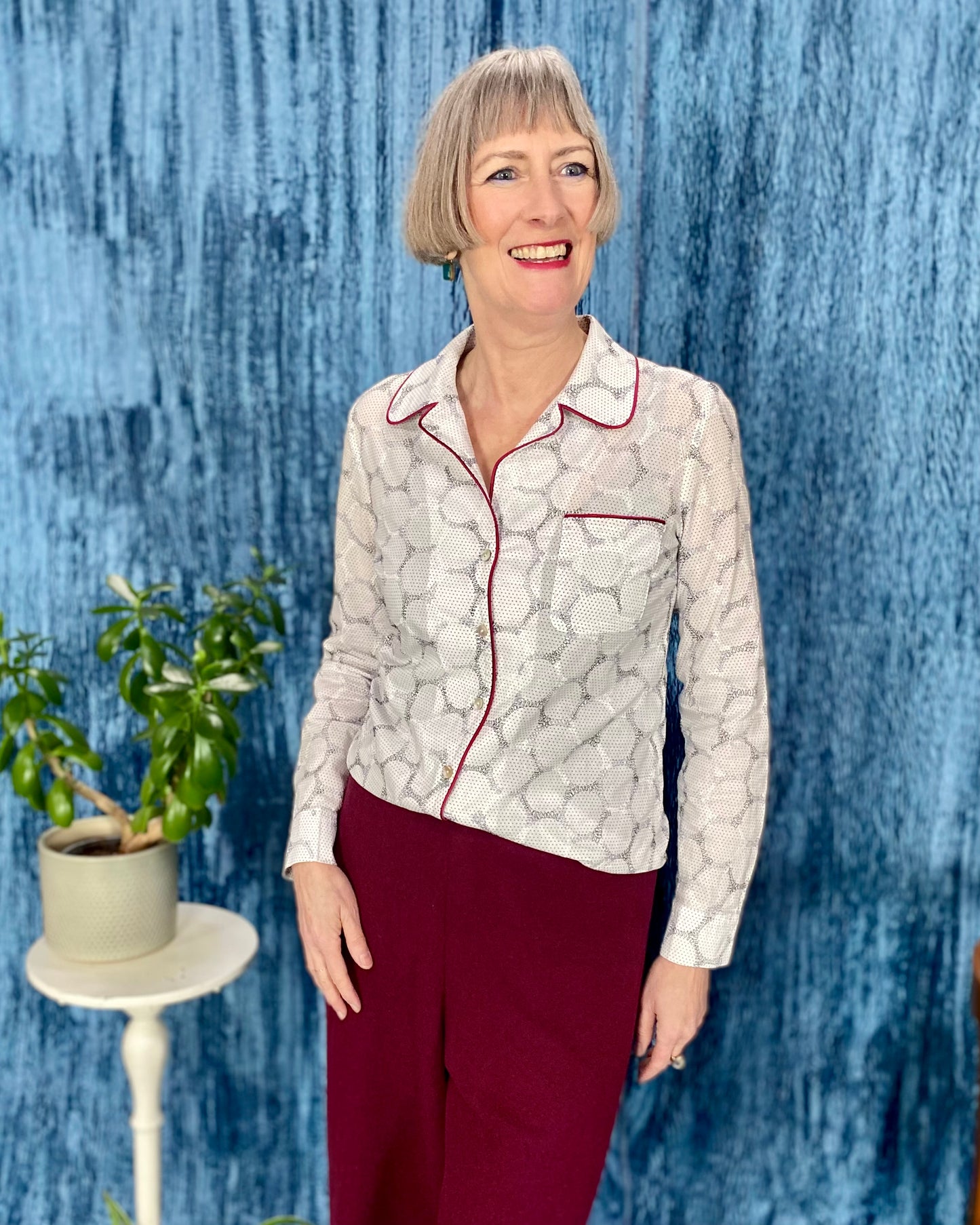 Pyjama-Bluse Patrizia