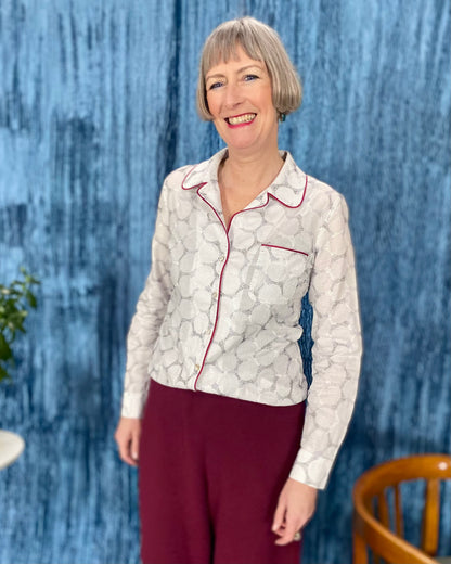 Pyjama-Bluse Patrizia