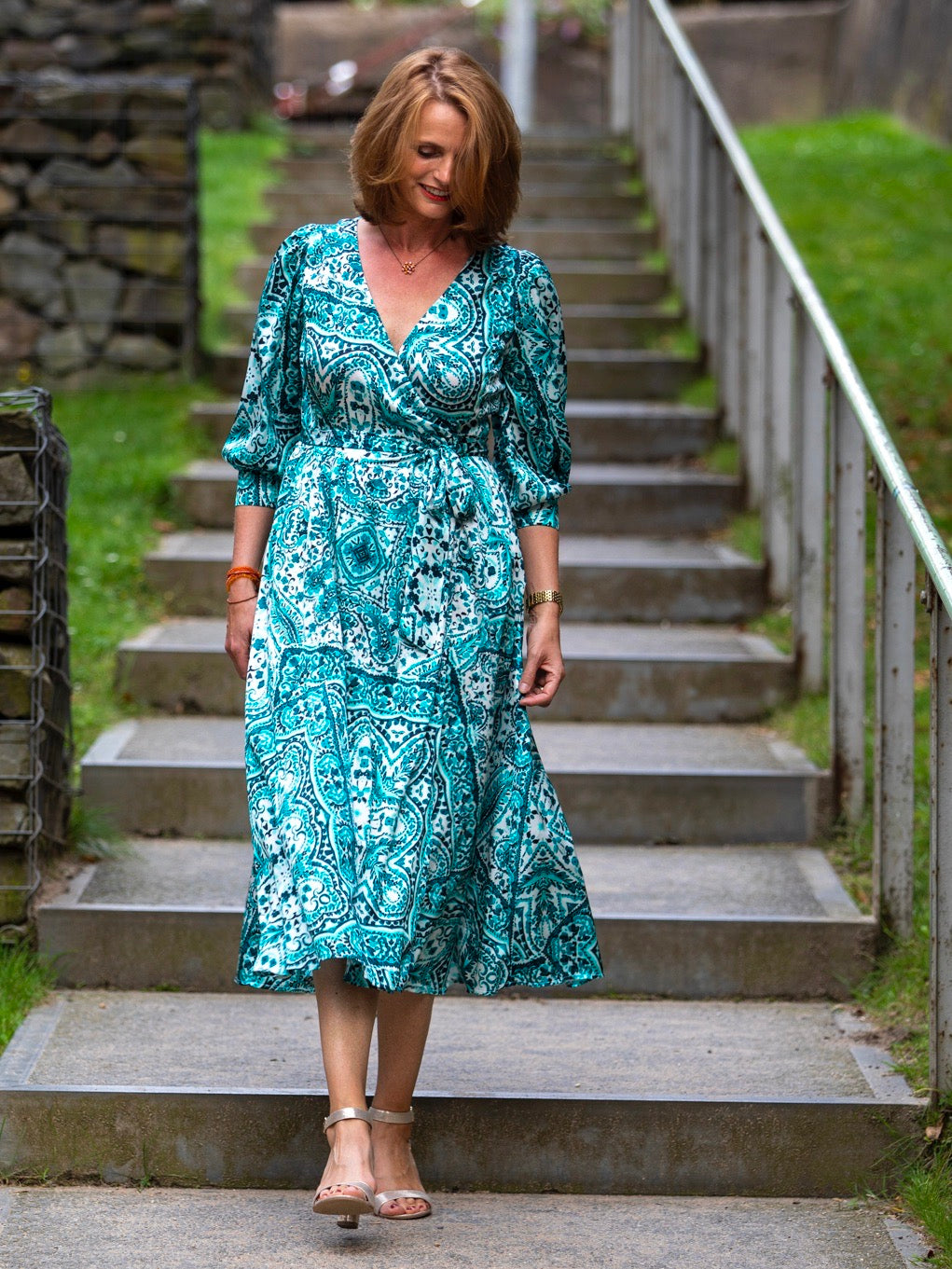 Blouse Femme JOSY manchette courte rayé bleu TAILLE 1 HASSON Blouse Femme JOSY manchette courte rayé bleu TAILLE 1 HASSON