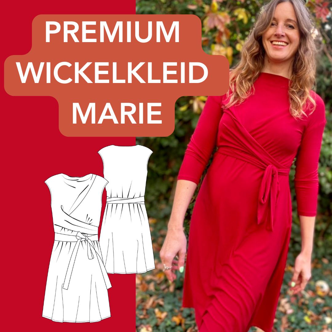 Marie wrap dress