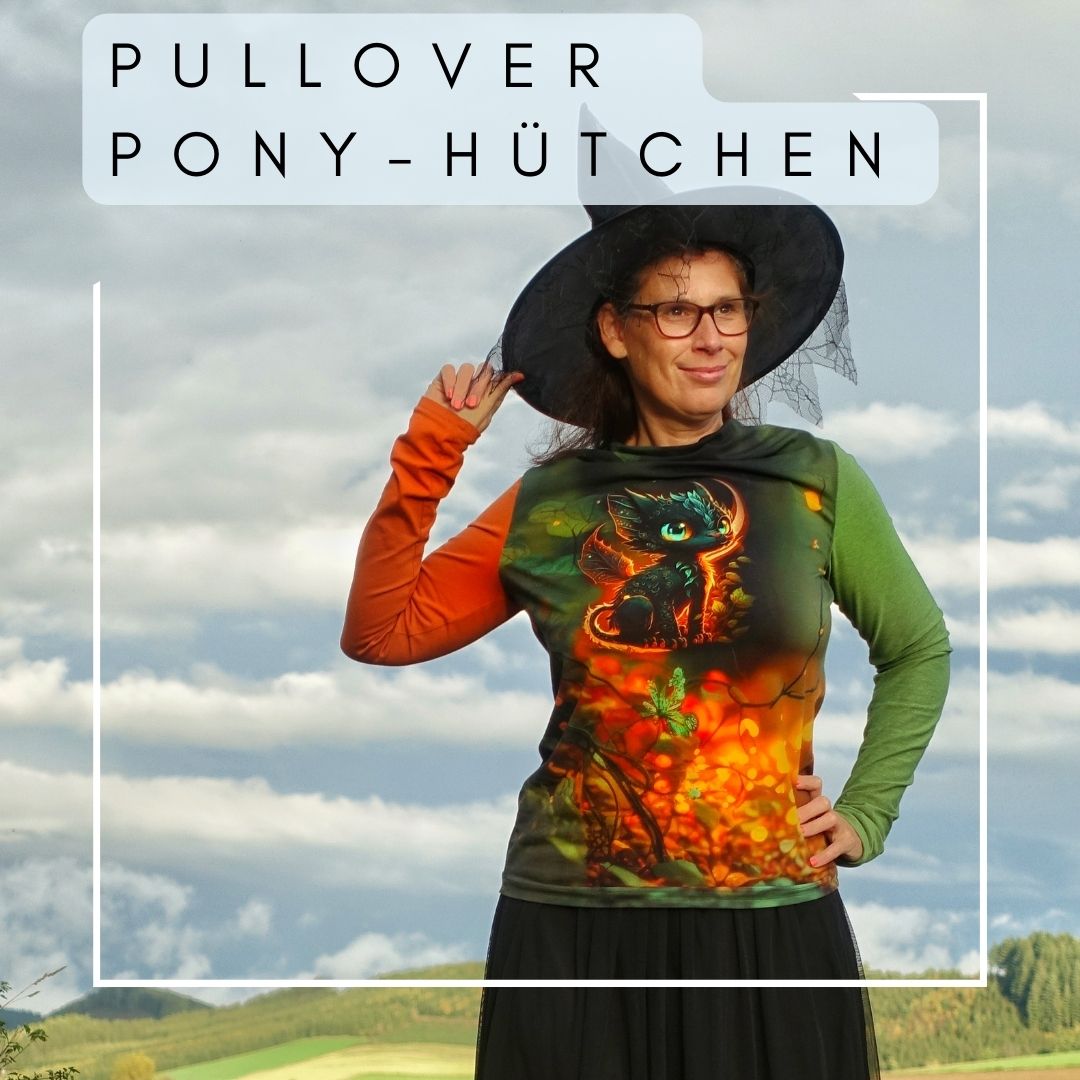 Pullover Pony-Hütchen