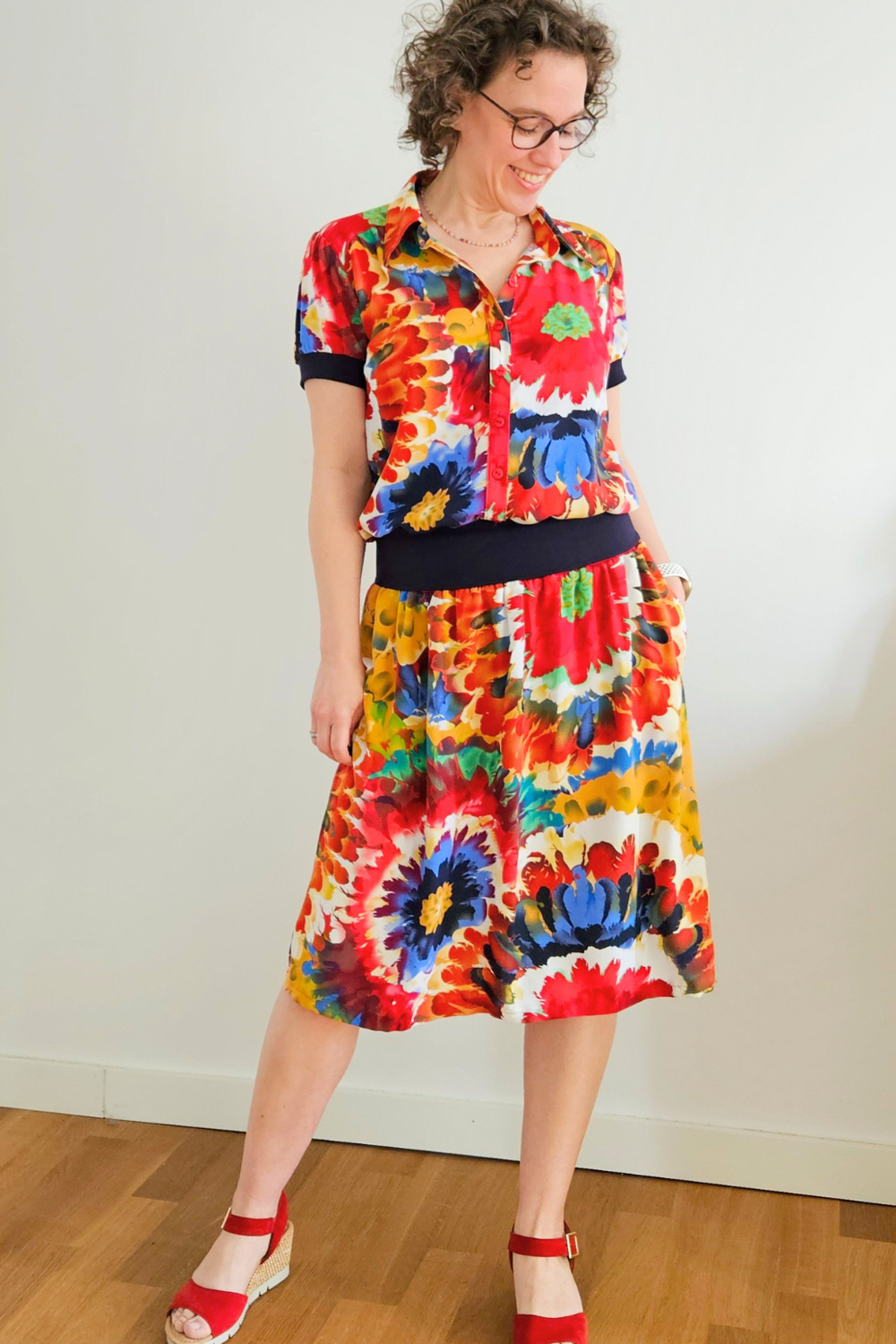 Bluse Como - Schnittmuster mit Add-ON zum Sommerkleid
