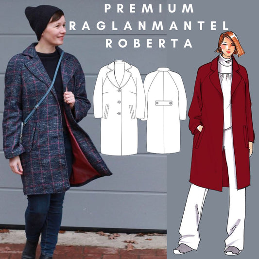 Raglan coat Roberta