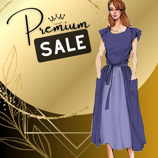 Premium wrap dress Avignon