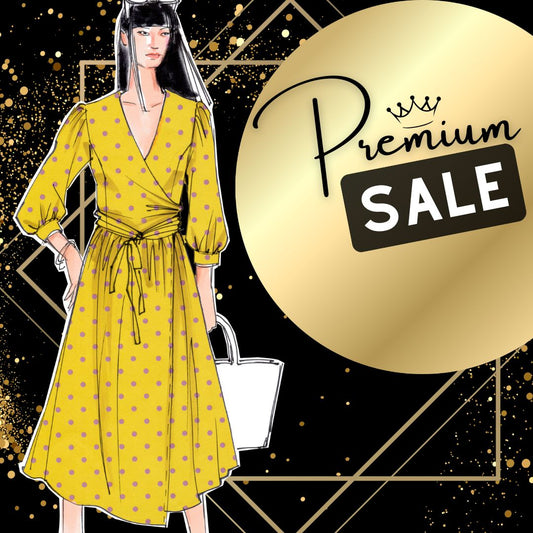 PRODUIT PROMOTIONNEL : Robe portefeuille premium Tessa - Économisez 20% avec le code CHRIS01