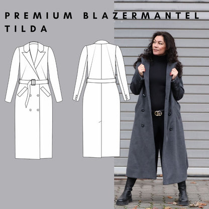 Premium Blazermantel Tilda