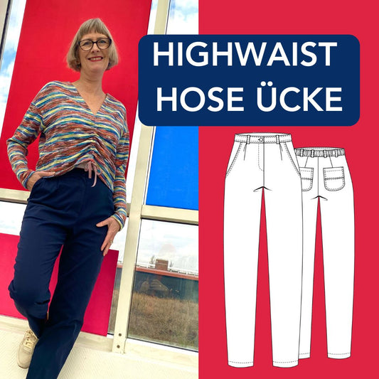 High-waist trousers Ücke