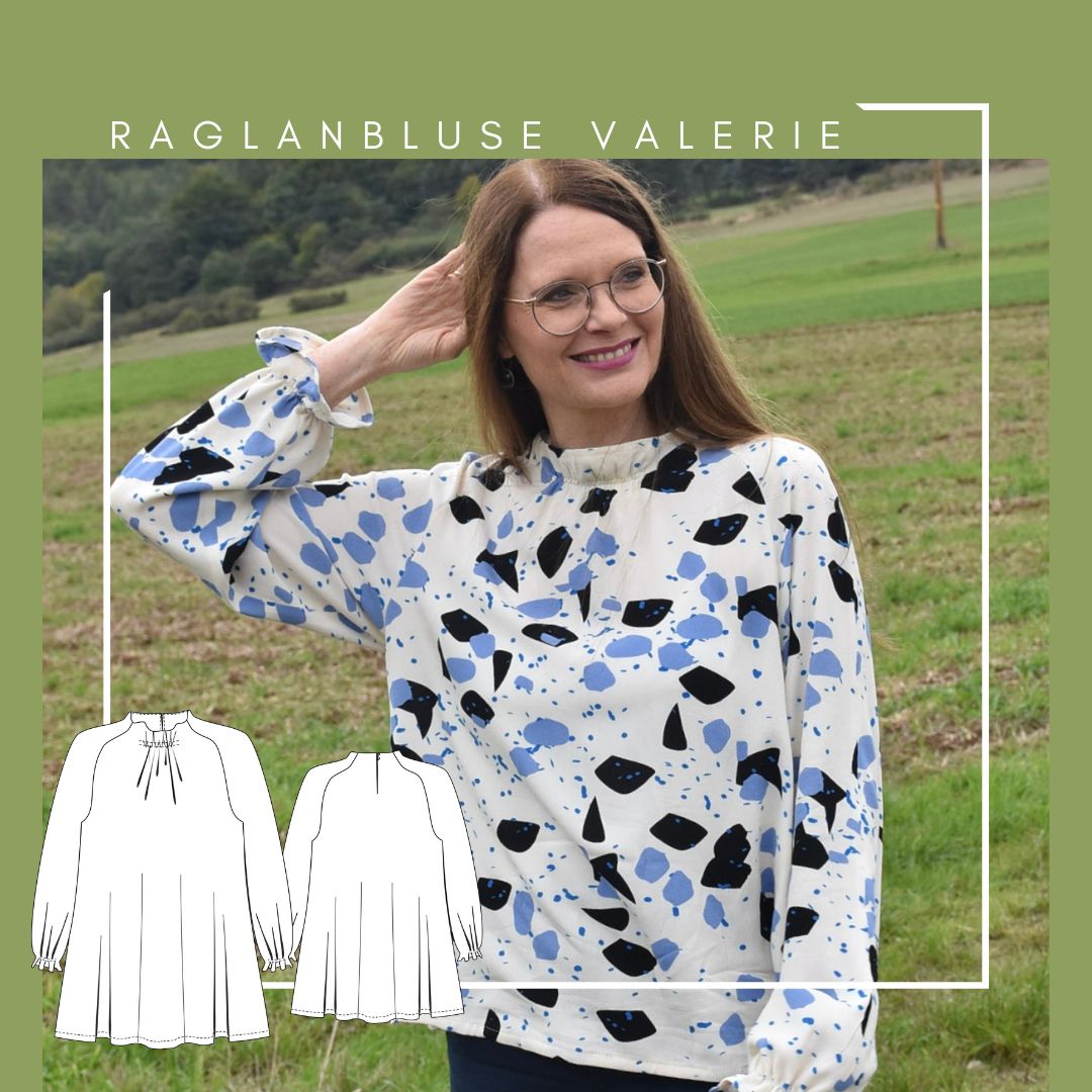 Raglanbluse Valerie