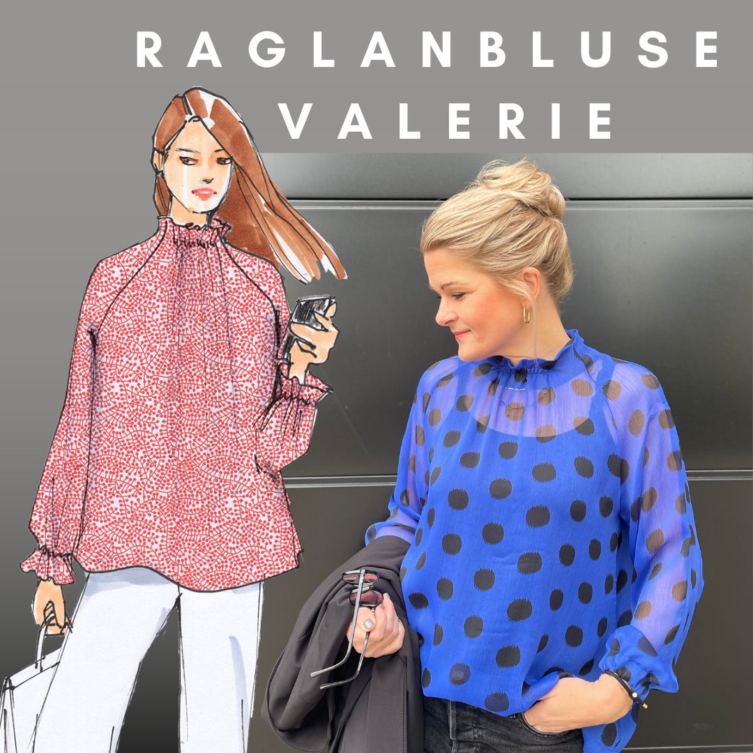 Raglanbluse Valerie