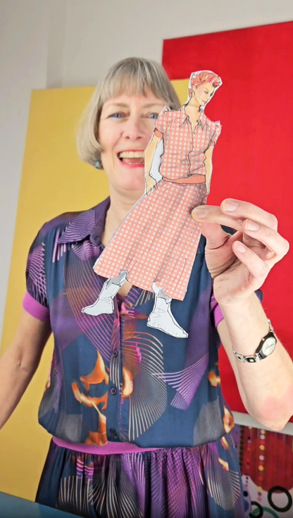 Bluse Como - Schnittmuster mit Add-ON zum Sommerkleid