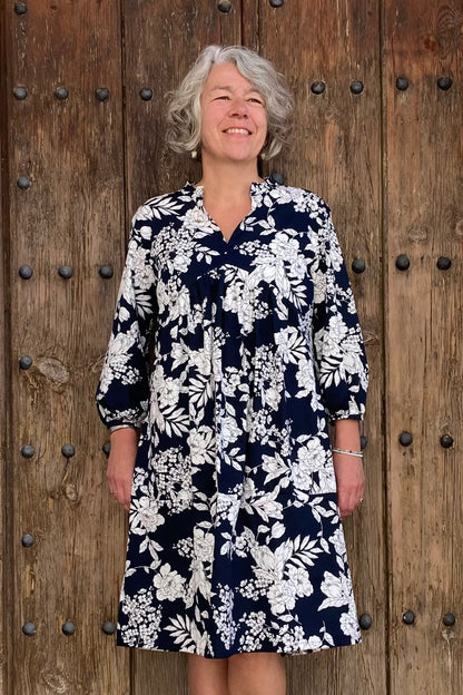 Boho Bluse Milla - Schnittmuster mit Patternhack zum Sommerkleid