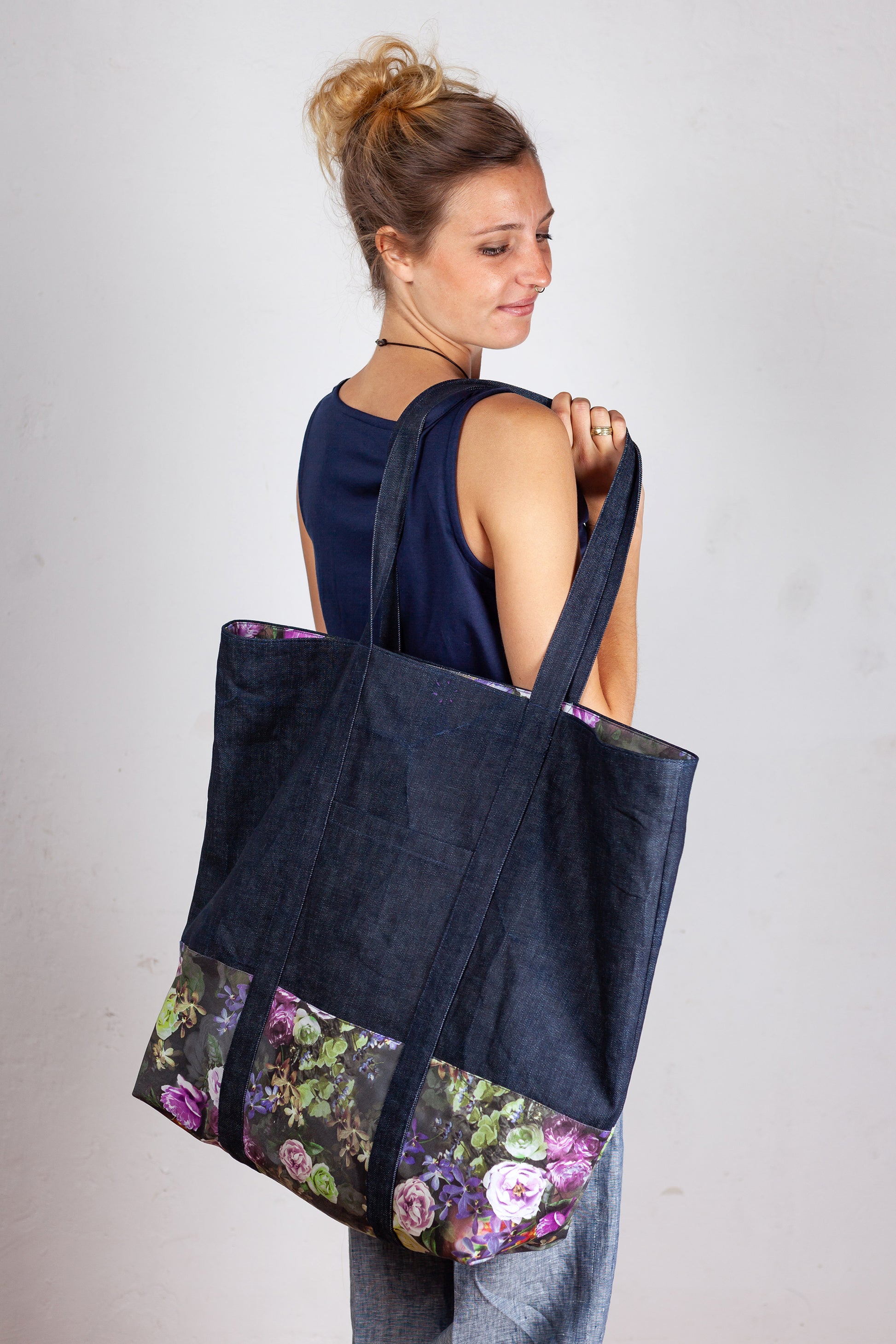 Schnittmuster Grosse Strandtasche Schnittmuster Markttasche